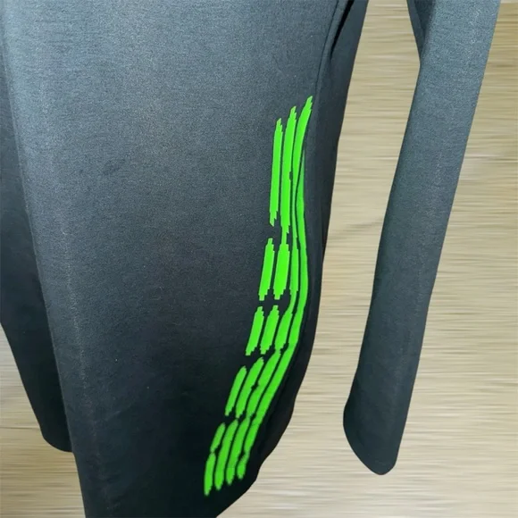 EUC! WOMEN’S NIKE SPORTSWEAR LONG SLEEVE DRESS NIGERIAN TEAM GREAN - Picture 5 of 8